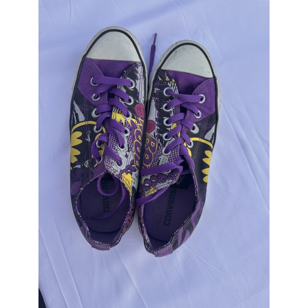 8 Womens DC Comics Converse All Stars BATMAN Shoes Batwoman Mens 6